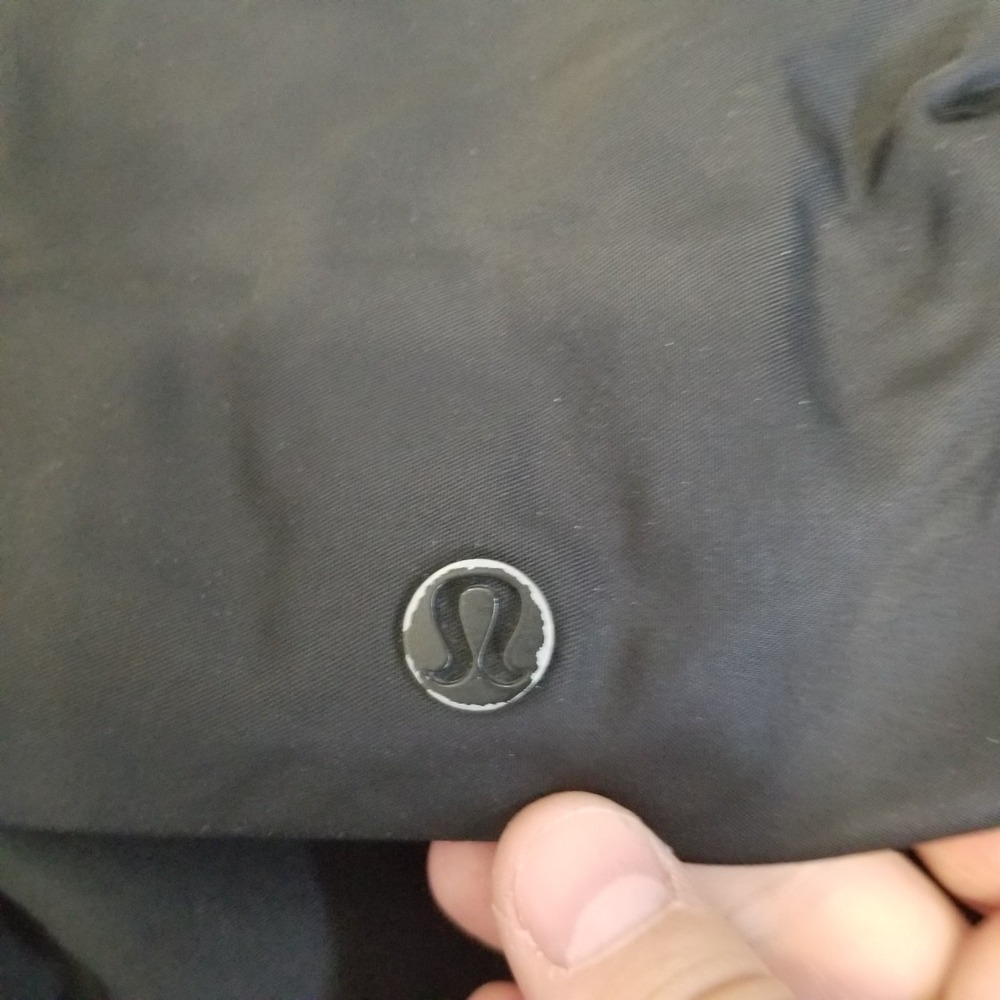 Lululemon Backpack Womens Large Black Rucksack Gym Travel Commuter Flap Bag - Picture 9 of 9